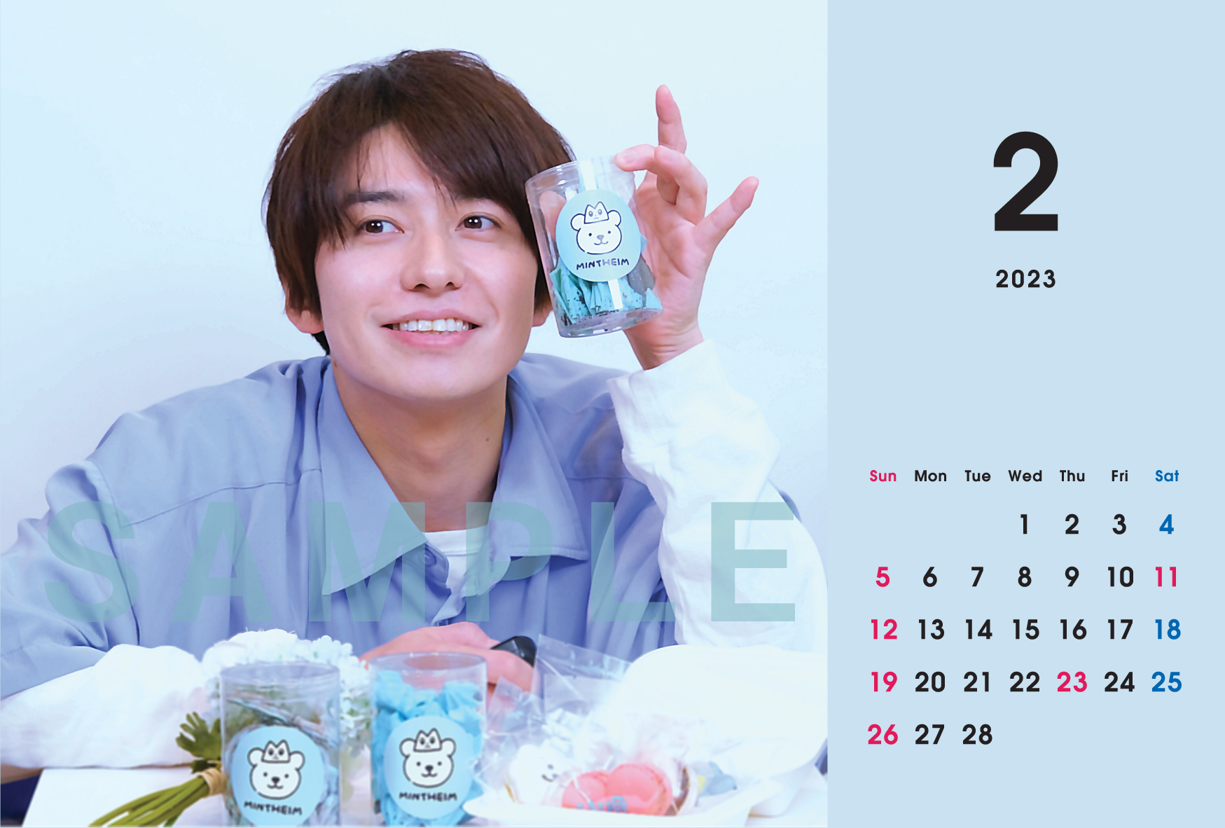 ナツメカズキ サイン会 限定 2019カレンダー FC限定オリジナル卓上カレンダー販売！ 3/27(日)15:00-オンライン