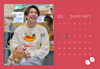 【TKFC限定 直筆サイン入り】武田航平  2025-26 卓上カレンダー 【3/9まで期間限定受付】